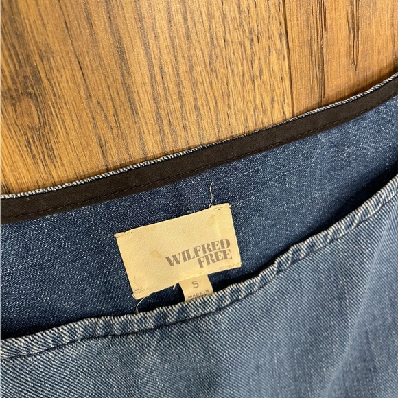 Wilfred Free Denim Dress S Small - Picture 2 of 3